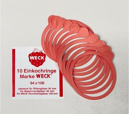 Produktbild Weck Gummiringe (10 Stk., 2 l)