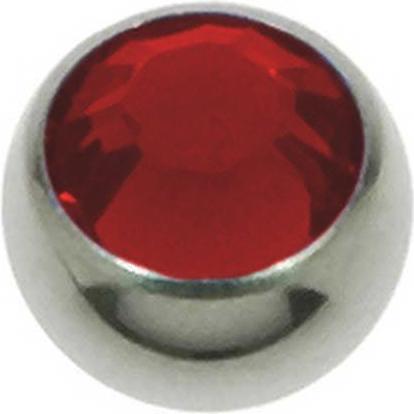 Produktbild Bijouteria Piercingverschluss (Chirurgenstahl 316L, Premium Kristall)