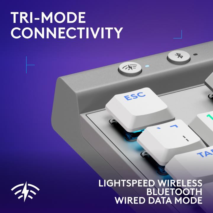 Immagine prodotto Logitech G515 Lightspeed (Ing. Int., Senza fili, Cablato)