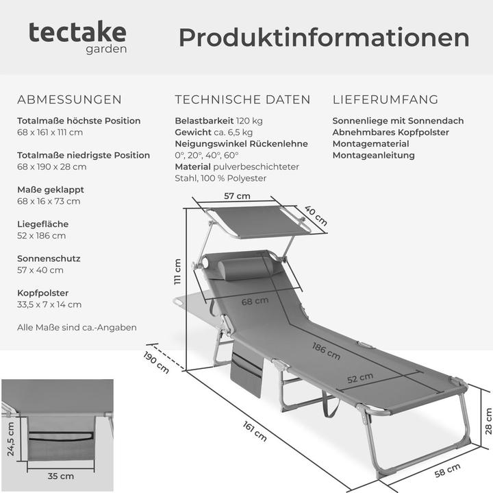 Produktbild tectake Chloé (161 cm)