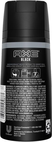 Produktbild AXE Black (Spray, 150 ml)