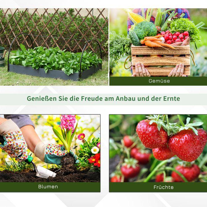 Produktbild Swisshandel24 Gewächshaus mit Fenster 12 Gitter PVC Stahl Transparent 120 x 79 x 53 cm