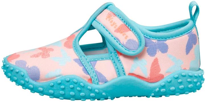 Playshoes Bathing Shoes Butterfly Pink/Turquoise Size 28-29 (28)