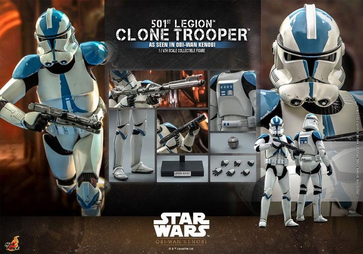 Actual product image Hot Toys Star Wars: Obi-Wan Kenobi 1/6 501st Legion Clone Trooper