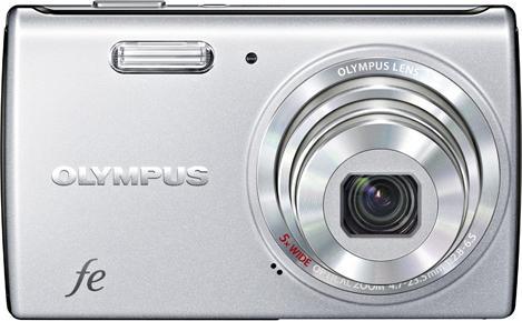 Olympus FE-5040, 12MPixel, 5x WW-Zoom, Silber (1/2,3'')