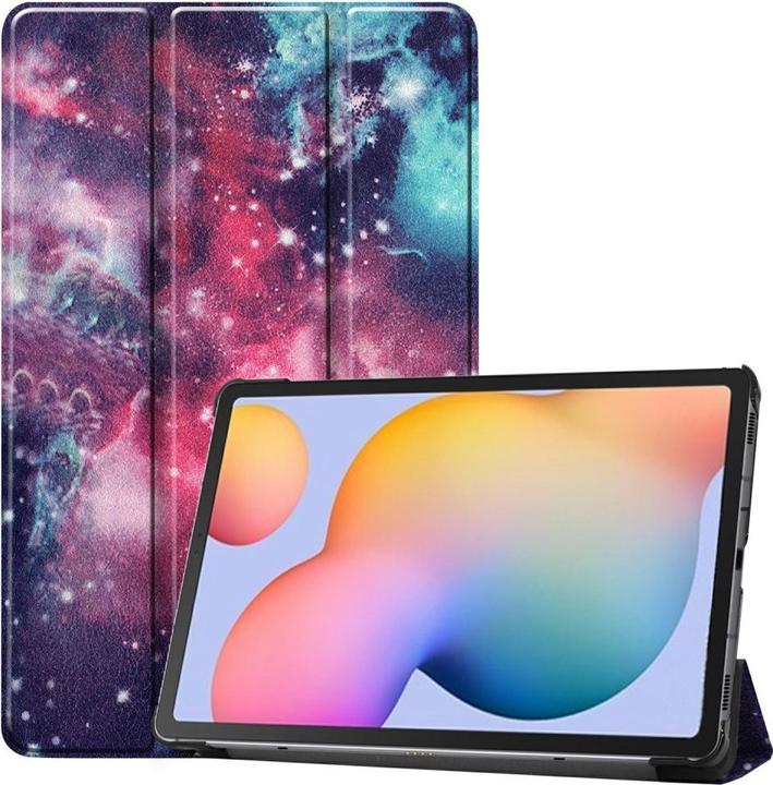 Image du produit Cover-Discount Galaxy Tab S6 Lite - Étui en cuir intelligent à trois volets Universe (Galaxy Tab S6 Lite 10.4 (2020))