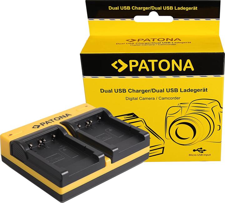 Image du produit Patona Chargeur Dual USB Sony NP-FT1 (Chargeur)