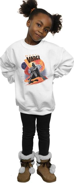 Produktbild Star Wars Darth Vader Swirling Fury Sweatshirt Mädchen (140, 146)