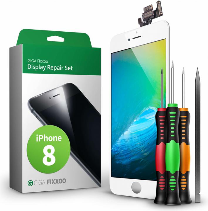 Giga Fixxoo iPhone 8 Display Komplettset (Display, iPhone 8)
