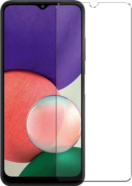 Actual product image Screenguard Samsung Galaxy A22 5G bulletproof glass protective film Case Friendly Design (1 Piece, Samsung Galaxy A22 5G)