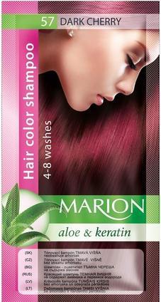 Produktbild Marion Shampoo 4-8 Wash 57 Dark Cherry 40Ml (40 ml, Flüssiges Shampoo)