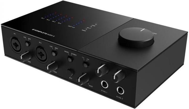 Native Komplete Audio 6 MK2 (USB, 3.5mm Klinke, 6.3mm Klinke (Jack))