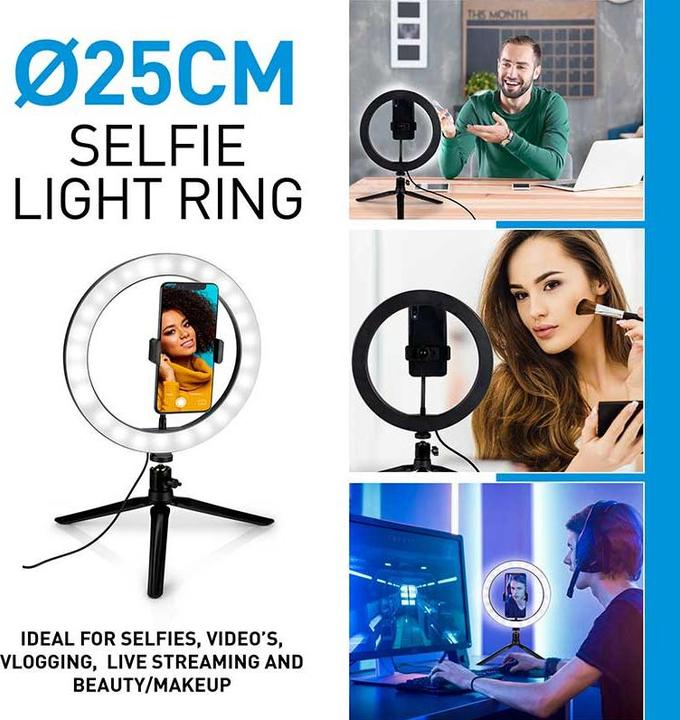 Immagine prodotto Grundig Anello luminoso per selfie 120 LED, 25 cm