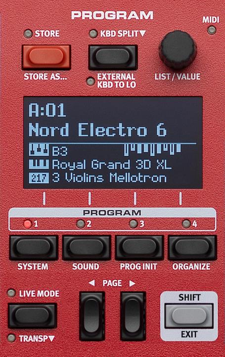 Actual product image Nord Electro 6D 61 (61 Keys)