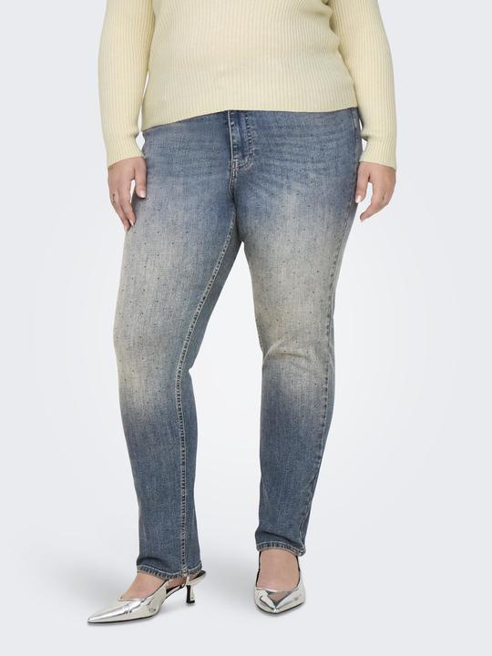 Produktbild Only CARSUI Hohe Taille Slim Fit Jeans Slim Fit Jeans (48)