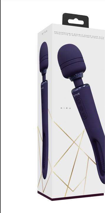Produktbild Shots Kiku - Rechargeable Double Ended Wand with Innovative G-Spot Flapping Stimulator