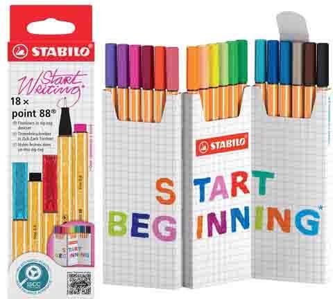 Image du produit Edding Marqueur acrylique 5400 Double Liner (Noir intense, 10 mm, 1 x)