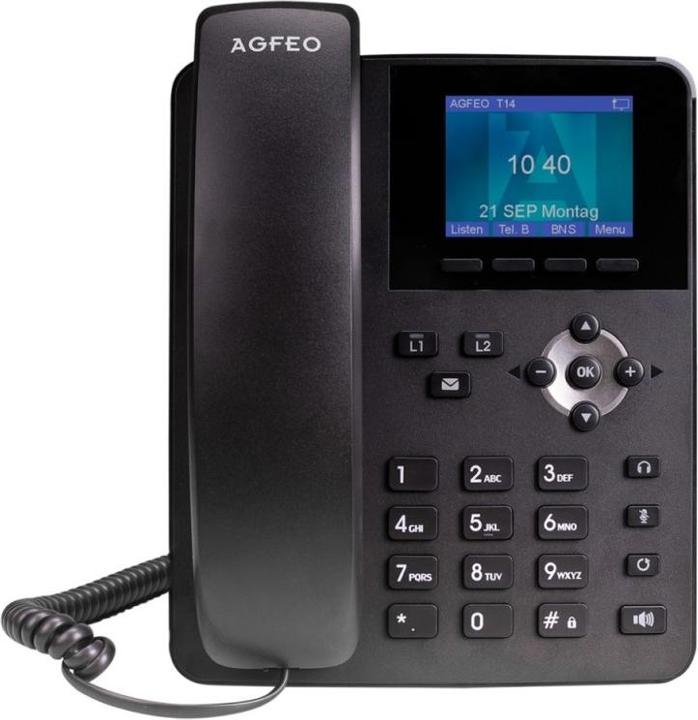 Produktbild Agfeo T 14 - VoIP-Telefon - SIP - 2 Leitungen