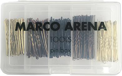 Immagine prodotto Cosmetic Scatola portapenne Marco Arena con 5 fermagli per capelli (5 pz.)