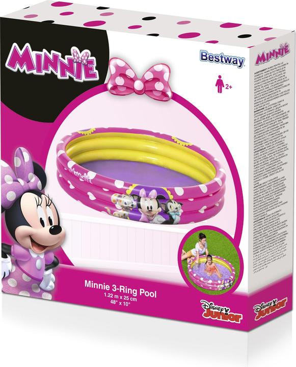 Produktbild Bestway Aufblasbarer Pool Minnie Mouse für Kinder 122 x 25 cm 91079