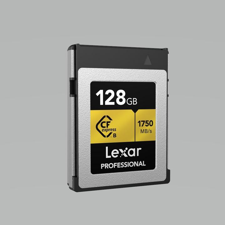 Actual product image Lexar Professional Gold Series (128 GB, CFexpress type B, UHS-I)