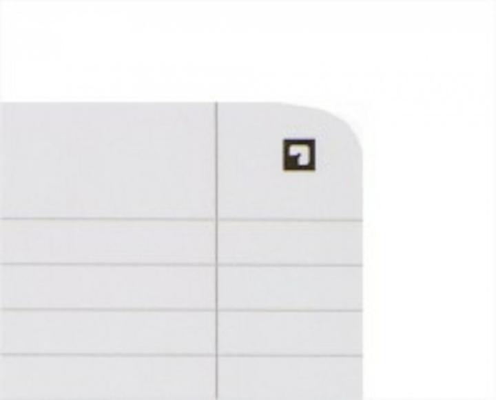 Image du produit Oxford Bloc-notes Touch (A4+, À rayures, Couverture rigide)