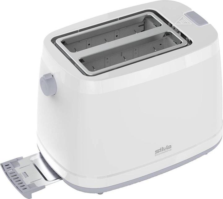 Actual product image Silva Homeline TA 2302 Toaster with bun rack White