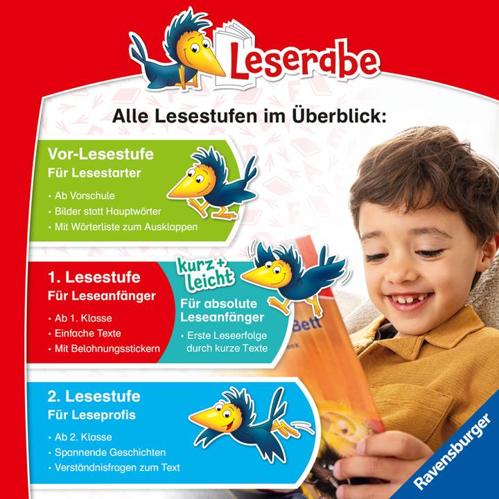 Produktbild Ravensburger Leserabe - Sonderausgaben: Abenteuergeschichten zum Lesenlernen (Deutsch, THiLO, Nikolai Renger, Zapf, 2024)