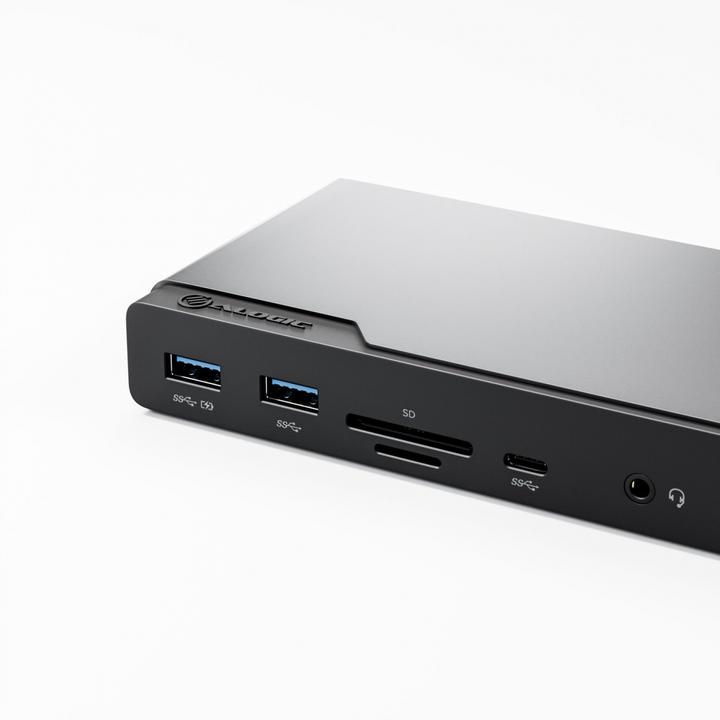 Productafbeelding Alogic Universele Docking Met Vier Schermen (USB-C, 14 Havens)
