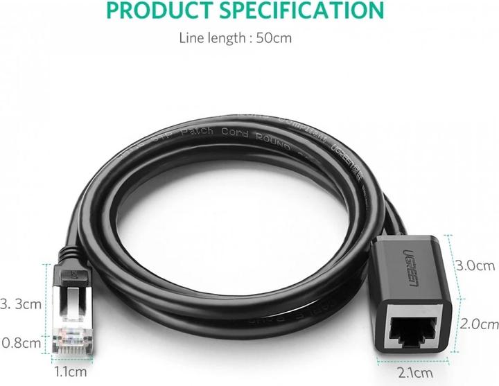 Actual product image Ugreen Network cable (UTP, CAT6, 5 m)