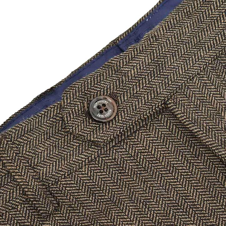 Immagine prodotto Lambretta Morgan Pantaloni da Completo Spina di Pesce Uomo (32)