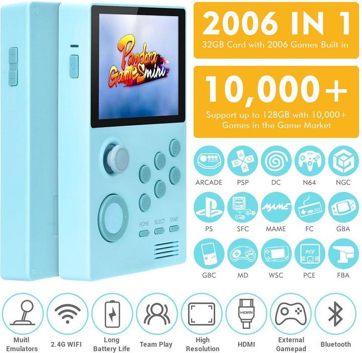 Image du produit Pandora Spielkonsole mit 2006 Games