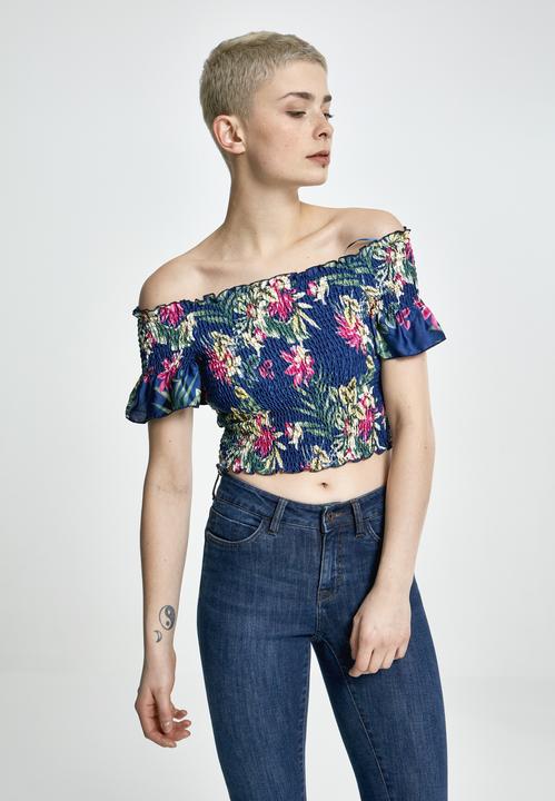 Immagine prodotto Urban Classics Maglietta da donna AOP Smoke (XL)