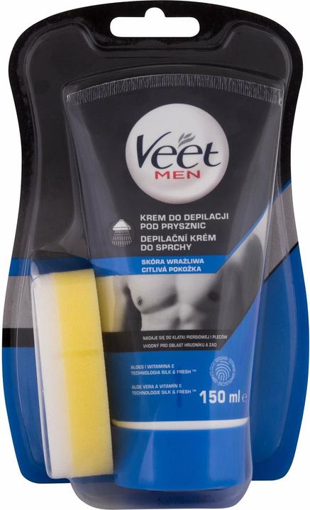 Immagine prodotto Veet Crema depilatoria uomo sotto la doccia (150 ml, 1 x)