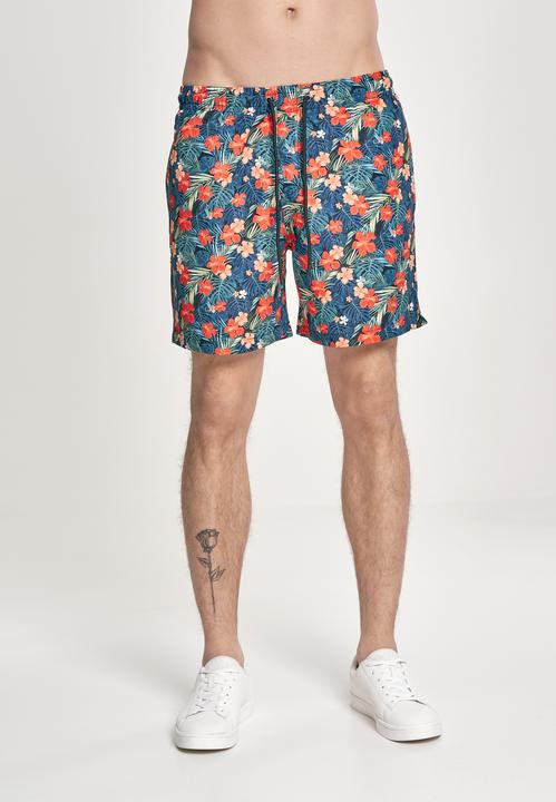 Image du produit Urban Classics Short de bain à motifs (XS)