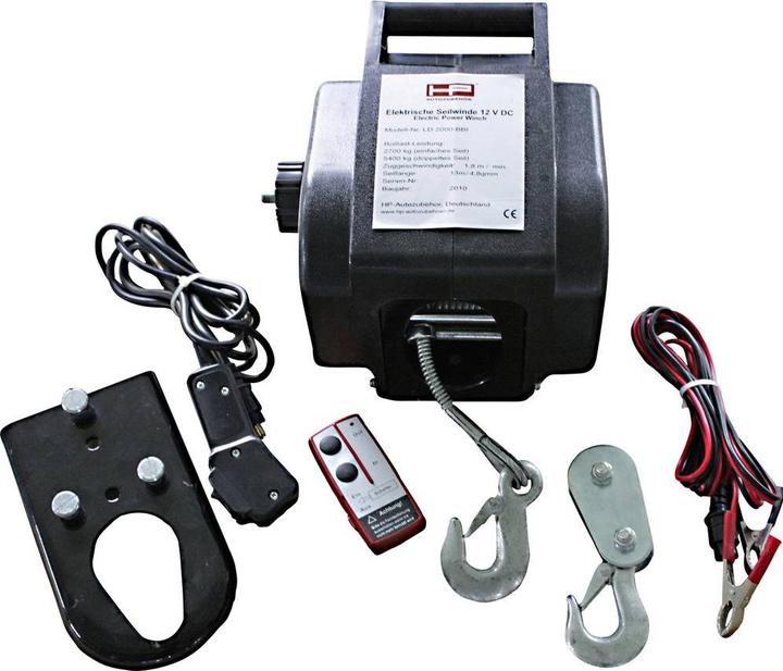 Actual product image HP Autozubehör Motor winch radio