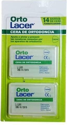 Produktbild Lacer Ortholacer Kieferorthopädisches Schutzwachs mit 14 Stangen (14 x, 20 g)