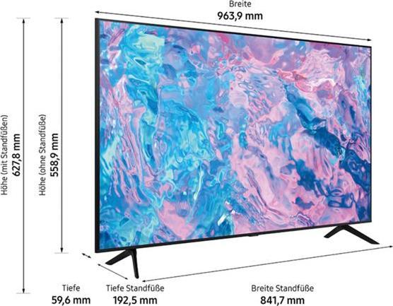 Produktbild Samsung GU43CU7179U (43", CU7179, LED, 4K, 2023)