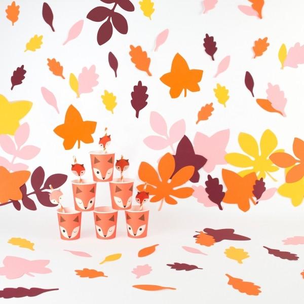 Image du produit My Little Day Décoration papier feuilles, automne