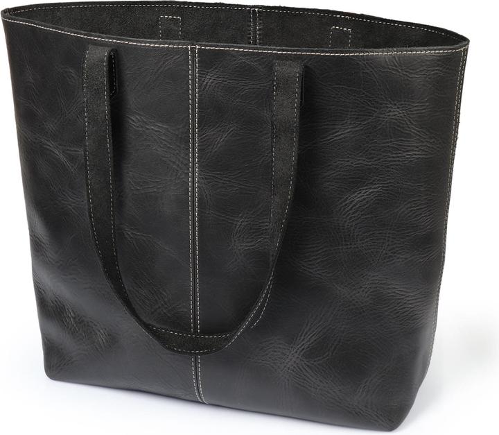 Only-Bags.Store Ledertasche, handgefertigte, langlebige und qualitativ hochwertige Laptop-Schultertasche, Tasche