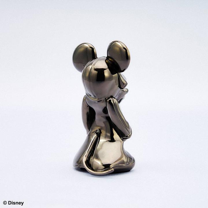 Actual product image Square Enix Kingdom Hearts II Bright Arts Gallery figurine Diecast King Mickey 6 cm