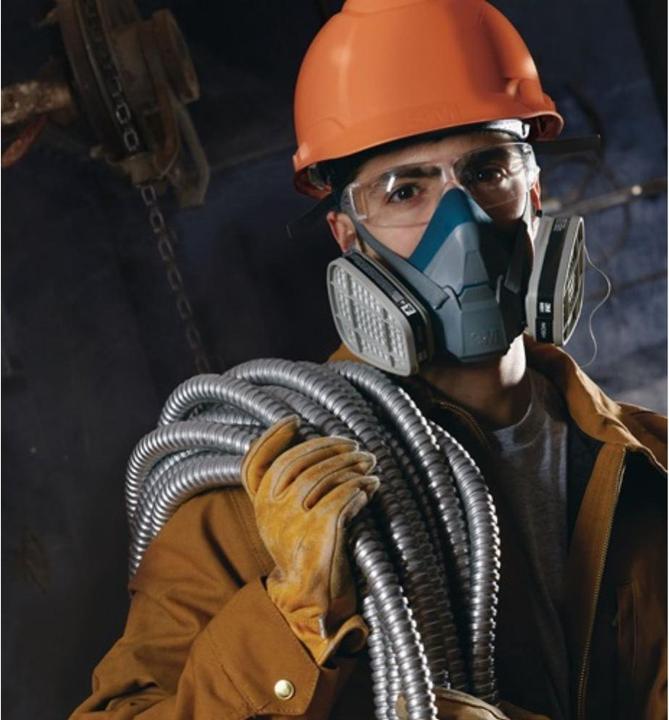 Actual product image 3M Respirator half mask (P3, 1 x)