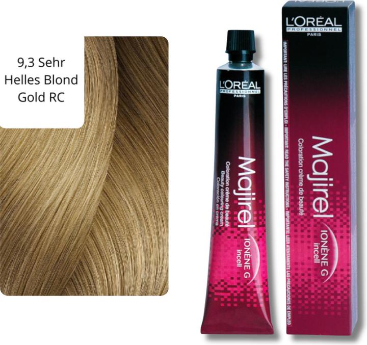 Actual product image L'Oréal Professionnel Majirel (9.3 Very Bright Blond Gold)