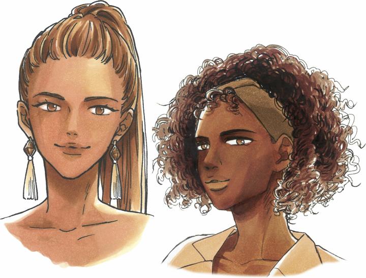Actual product image Copic Marker ciao, 5+1 Set "Portrait 2 (Beige, Sand brown, Sepia, Brown, 0.30 mm, 6 x)
