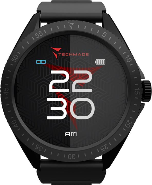Actual product image Techmade SmartWatch ROCKS BLACK TM-ROCKS2-FBKG