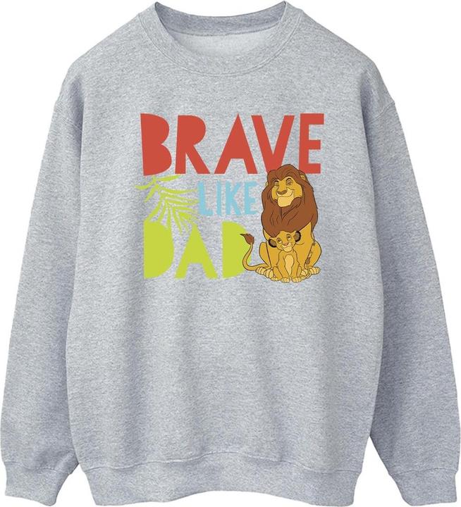 Disney The Lion King Brave Like Dad Sweatshirt (S)