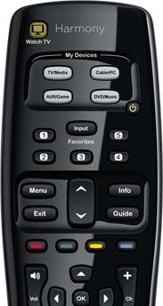 Produktbild Logitech Harmony 350 (Universal Fernbedienung, Infrarot)