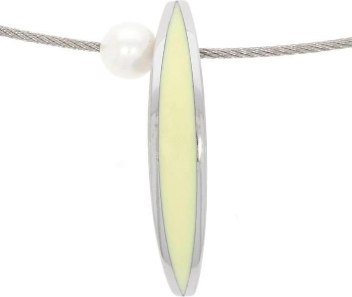 Immagine prodotto Xen Collana Atelier gialla con perle d'acqua dolce 45 cm (Acciaio inossidabile, 45 cm)