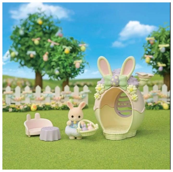 Produktbild Sylvanian Families Babyhasen Osterspass Spielset
