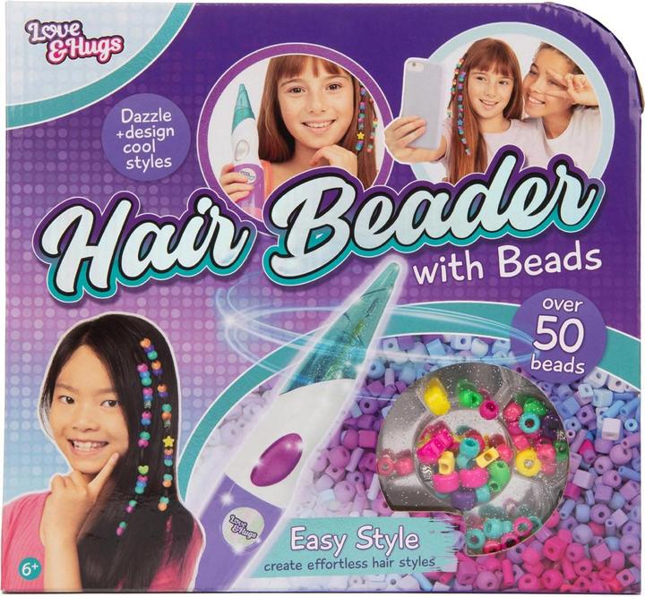 Immagine prodotto Sambro Set di perline per capelli "Amore e abbracci" Hair Beader